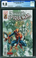 Amazing Spider-Man 692 CGC 9.8 NM-MT WP 1st Alpha Ramos Cover Marvel 2012 picture