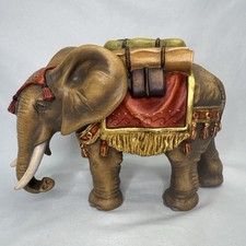 LEPI Hand Carved Wooden Nativity African Elephant Amazing picture