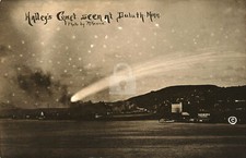 Halley's Comet. Seen at Duluth, MN Minnesota 1910 RPPC Photo Postcard Copy picture