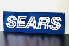 18 Inch SEARS department Store  Vintage Style Metal Sign picture