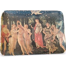 Vintage Italian Souvenir Melamine Tray Botticelli Primavera Art Catchall Dish picture