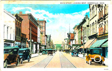 Zanesville OH Main Street looking West picture