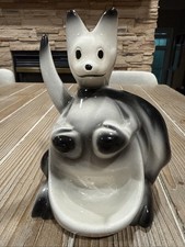 Vintage 1956 Fine Ent. Ceramic Boxing Kangaroo Dresser Caddy  Pulp Fiction MCM picture
