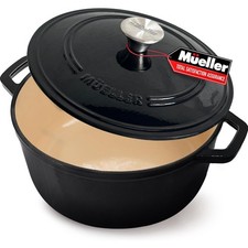 7.5 QT Enameled Cast Iron Dutch Oven, Heavy-Duty, Oven-Safe up to 500° F picture