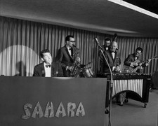 American actor singer Dean Martin performs Sahara casino Las Vegas- Old Photo picture