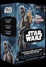 2026 TOPPS CHROME STAR WARS Value Blaster Box Disney Brand New Sealed QTY picture