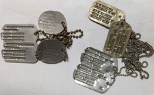 WW2 US Army / USN Dog Tag Pairs to Same Man - Andrew Norman Richard & Brothers? picture