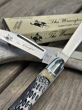 🇯🇵**VINTAGE FROST CUTLERY** “THE WRANGLER”** Stockman JAPAN ***NEW IN BOX*** picture