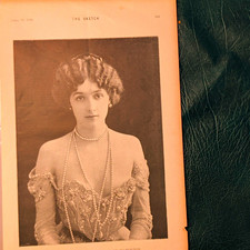 The Sketch Magazine April 19 1899 p.545 The Beautiful Cavalieri Folies-Bergere picture