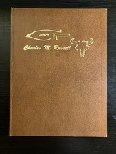 Charles M Russel, First Edition, Drawings & Illustrated.  Leather bound, 1970 picture