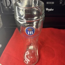 Hofbräuhaus München 1-liter Glass Beer Boot picture