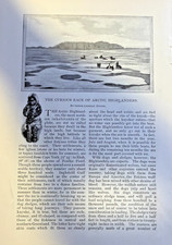1896 Arctic Highlanders Eskimos Cape York Etah Foulke Fjord picture