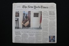 2024 NOVEMBER 15 NEW YORK TIMES-TRUMP TO SELECT KENNEDY AS HEAD OF HEALTH AGENCY picture