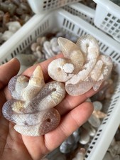 atural Sakura Agate Blossom Facet Rough Specimen Madagascar 1pc picture