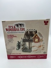 Enesco It's a A Wonderful Life Village The Falls Bridge Series II New picture