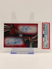 ALPHA 2025 Star Wars Chrome Galaxy Dual Auto  Emilia Clarke Paul Bettany Red 1/5 picture