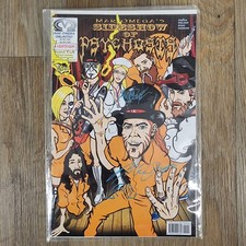 Signed Mar Omega's Sideshow of Psychos Horror Comic Mar Omega Unlimited VF picture