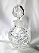 Vintage Waterford Crystal Perfume Bottle Signed 4 3/4