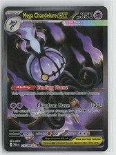 Mega Chandelure ex Special Illustration Rare Holo PBL 115/084 NM picture