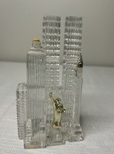 Vintage MAGIC CRISTAL West Germany CRYSTAL New York World Trade Center Art piece picture