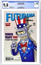 Futurama Comics #80 CGC 9.8 2016 4723755002 picture