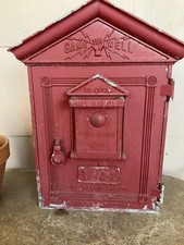 Vtg GAMEWELL FIRE ALARM PULL STATION CALL BOX HANDLE DOWN LEVER  picture