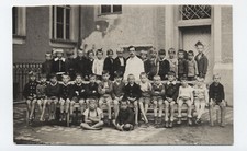 c1940s realphoto postcard group of children German? [s.5245] picture