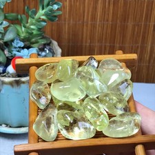 18pcs Natural yellow quartz Crystal gemstone Polish Mineral Specimen 81g A6820 picture