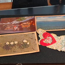 Postcards Los Angeles CA Farmer's Market, Desert, Supine Field picture