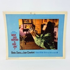 1962 What Ever Happened To Baby Jane Collectible Movie Lobby Card No.6 picture