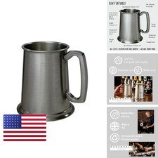 Wentworth Pewter 1 Pint Antique Finish Tankard picture