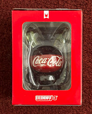 Coca-Cola Dunny 3in Vinyl Art Toy Figure - Black/Red - Original Kidrobot picture