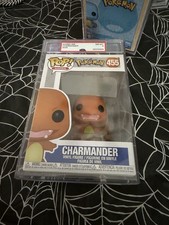 Funko POP POKEMON Charmander #455 - PSA GRADED 8 picture