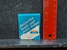 Vintage Matchbook Advertising Cover Howard Johnson Hotel Chain  picture