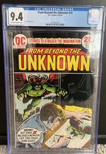 From Beyond The Unknown #24 Man Who Lived Forever Nick Cardy DC 1973 CGC 9.4 picture