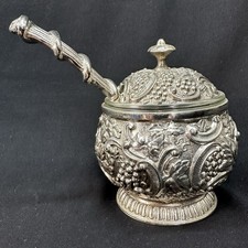 Raimond Silver Plated Mustard Pot /Jam Jar Made In Japan, Vintage picture