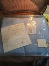 Faribault Mills NEW 100% Virgin Wool Twin Blanket Blue LAK Styl KM46 66