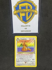 POKÉMON FOSSIL UNLIMITED DRAGONITE RARE NONHOLO 19/62 NM picture