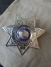 Vintage Carson City Nevada Traffic Officer Badge picture