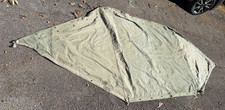 Vintage US Army Military Shelter Tent Half picture