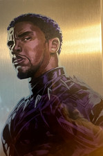 Black Panther “Before & After” Metal Comic Book- Jeff Whiting Art Book Limited 5 picture