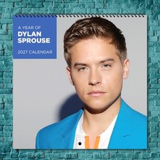 Dylan Sprouse 2027 Wall Calendar 12 Month Celebrity Photo Fan Collectible picture