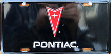 Pontiac Embossed Metal Auto Tag 6 X 12 picture