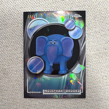Topps 2026 Chrome Sapphire Pixar Melephant Brooks #191 Numbered 01/10 Card picture