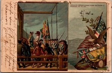 1903 Hessian Prisoners Trenton Philadelphia Revolutionary War Postcard picture