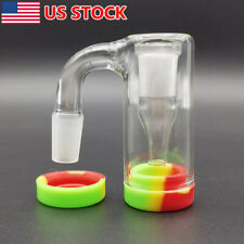 Glass Ash Catcher 90° Glass Hookah Attachment for Water Pipe Smoking Water Bong picture