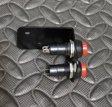 Miniature Round Push Button With Bracket New  picture