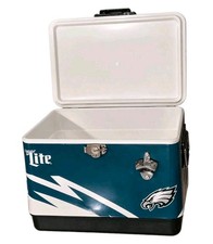 Philadelphia Eagles Miller Lite Chest Cooler - Green Ice Chest picture