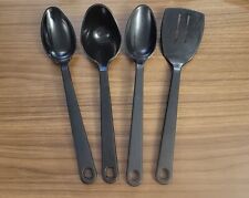 4 Tailor Made Products Black Nylon Utensil 2 Slit Spatula, Ladle, Spoons taylor picture