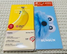 Hobonichi Weeks 2027 English PUPPET SUNSUN Planner Pencil Board Set Japan picture